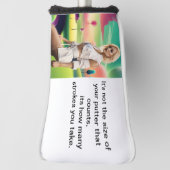 パターの大きさ ゴルフヘッドカバー (回転90)