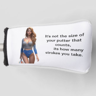 パターの大きさ ゴルフヘッドカバー