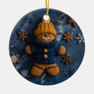 パターはっきりしたン、クリスマス セラミックオーナメント