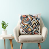 パターはっきりしたン：抽象芸術幾何学的装飾用クッション クッション (椅子)