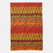 「パターはっきりしたン、時代を超越した物語」 キッチンタオル (縦)