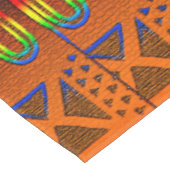 「パターはっきりしたン、時代を超越した物語」 テーブルクロス (アングル)