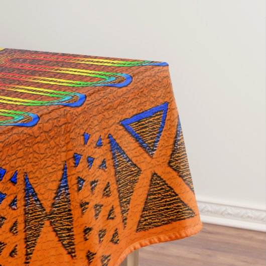 「パターはっきりしたン、時代を超越した物語」 テーブルクロス (インサイチュ)