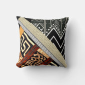 「パターはっきりしたン、豊かな歴史」 クッション (正面)