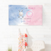 パターまたは真珠の性別によるパーティーの表示 横断幕 (インサイチュ)