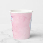 パターまたは真珠の性別によるパーティーの表示 紙コップ (左)