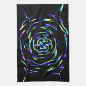 パターよくはしゃぐン キッチンタオル (縦)