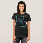 パターよくはしゃぐン Tシャツ (正面フル)
