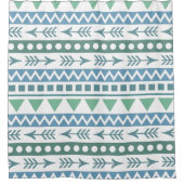 パターアステカンシャワーカーテン シャワーカーテン (正面)