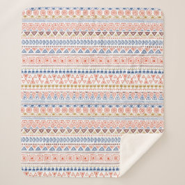 パターアステカンフリースブランケット シェルパブランケット