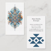 パターアステカンボホブティックサロン名刺 名刺 (正面/裏面)