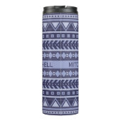 パターアステカン名前をカスタムするタンブラー タンブラー (裏面)