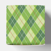 パターアーガイルングリーンゴルフスポーツギフトボックス フェイバーボックス (上部)