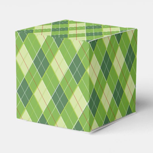 パターアーガイルングリーンゴルフスポーツギフトボックス フェイバーボックス (裏面サイド)