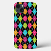 パターアーガイルン数々のカラーのダイヤモンドiPhone 6ケース Case-Mate iPhoneケース (裏面)