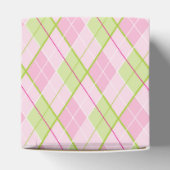 パターアーガイルン・ピンク・グリーン・ゴルフスポーツギフトボックス フェイバーボックス (上部)