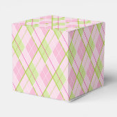 パターアーガイルン・ピンク・グリーン・ゴルフスポーツギフトボックス フェイバーボックス (裏面サイド)