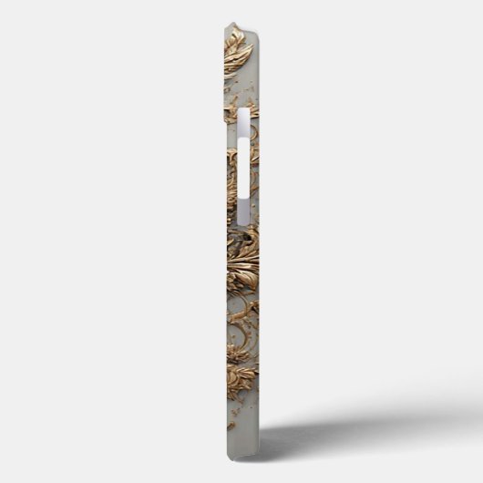 パターエレガントンを特徴とするフローラ華美デザイン Case-Mate iPhoneケース (裏面 / 左)