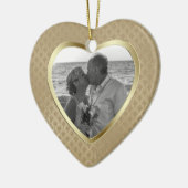 パターエレガントンゴールデンアニバーサリーオーナメント セラミックオーナメント (左)