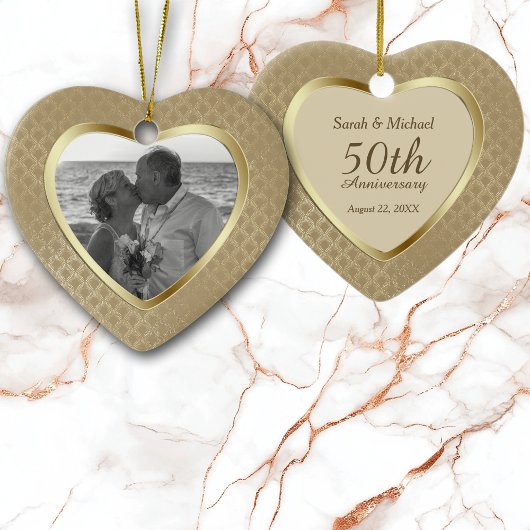 パターエレガントンゴールデンアニバーサリーオーナメント セラミックオーナメント