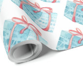 パターエレガントンホリデーウォーターカラーフェスティバル ラッピングペーパー (ロールコーナー)