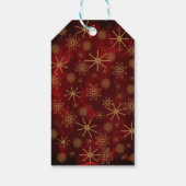 パターエレガントン赤金ゴールドメリークリスマス ギフトタグ (裏面)