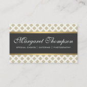 パターエレガントン金ゴールドトリム 名刺 (正面)