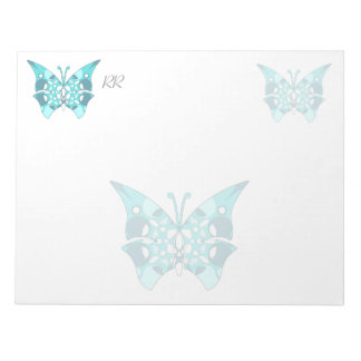 パターカスタムン背景を持つ大きなメモ帳 ノートパッド