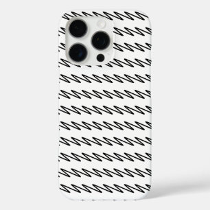 パターカッコいいンデザイン(白黒) iPhone 16 PROケース