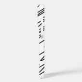 パターカッコいいンデザイン（白黒） Case-Mate iPhoneケース (裏面 / 左)