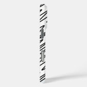 パターカッコいいンデザイン（白黒） Case-Mate iPhoneケース (裏面 / 右)