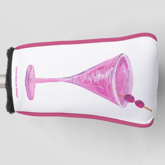 パターカバー コスモ デザイン ゴルフヘッドカバー (正面)