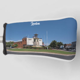 パターカバー、白 ゴルフヘッドカバー