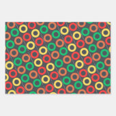 パターカラフルンのラッパー ラッピングペーパーシート (正面3)