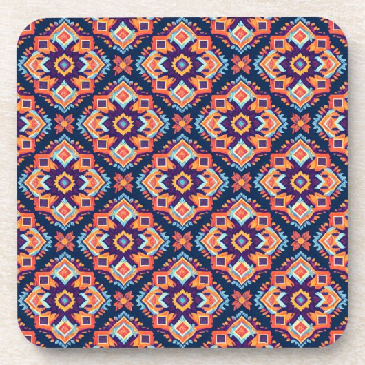 パターカラフルンアステカコースター – 6セット コースター (正面)