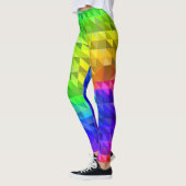 パターカラフルンインスピレーションレトロ夏 レギンス (左)