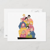 パターカラフルン合唱団 ポストカード (正面/裏面)