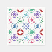 パターカラフルン スタンダードカクテルナプキン (正面)