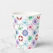 パターカラフルン 紙コップ (正面)