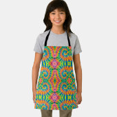 パターカラフルンTie-Dyeヒッピー エプロン (インサイチュ)