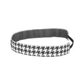 パタークラシックン千鳥格子のドグストウトチェックデザイン アスレチックヘッドバンド (右)