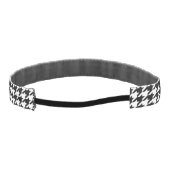 パタークラシックン千鳥格子のドグストウトチェックデザイン アスレチックヘッドバンド (裏面)