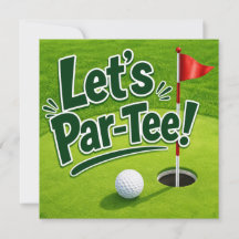 パターゴルフパーティーを楽しもう Let's Par-Tee