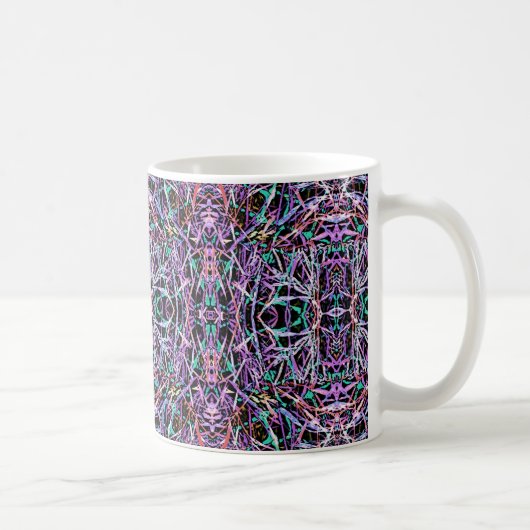 パターサイケデリックン(ピンク) コーヒーマグカップ (右)