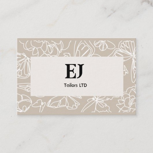 パターシンプルン名刺 名刺 (正面)