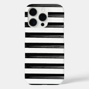 パタースタイリッシュンデザイン（白黒） iPhone 16 PROケース