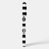 パタースタイリッシュンデザイン(白黒) Case-Mate iPhoneケース (裏面 / 右)