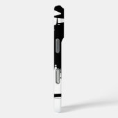 パタースタイリッシュンデザイン(白黒) Case-Mate iPhoneケース (裏面 / 右)