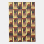 パタースタイリッシュンファッション – ジオメトモダンリ キッチンタオル (縦)