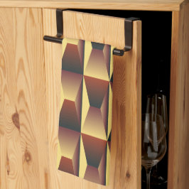 パタースタイリッシュンファッション – ジオメトモダンリ キッチンタオル